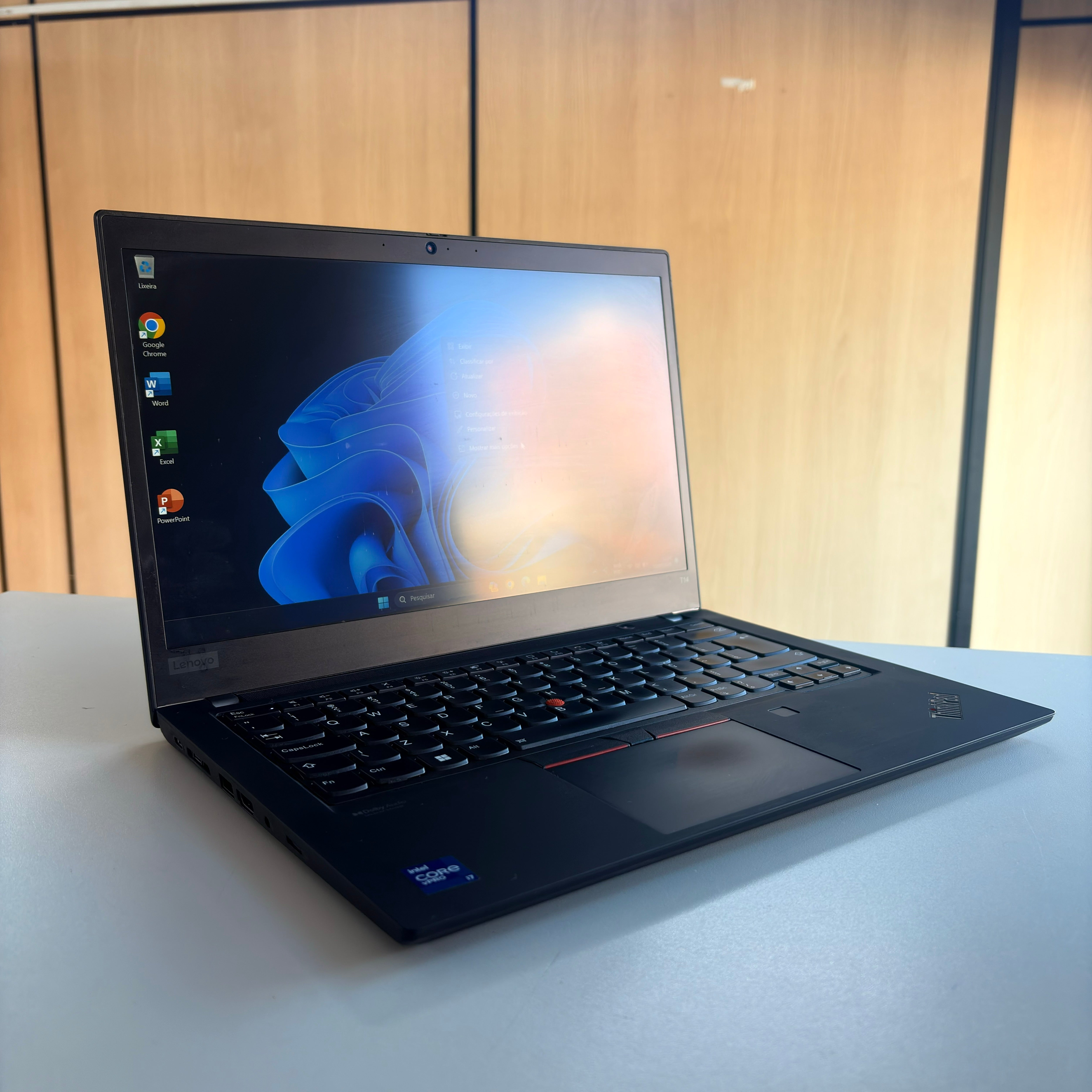 Notebook Lenovo ThinkPad T14 Gen 2 | i7 11ª Geração | 16GB RAM | SSD 256GB | Windows 11 (Seminovo)