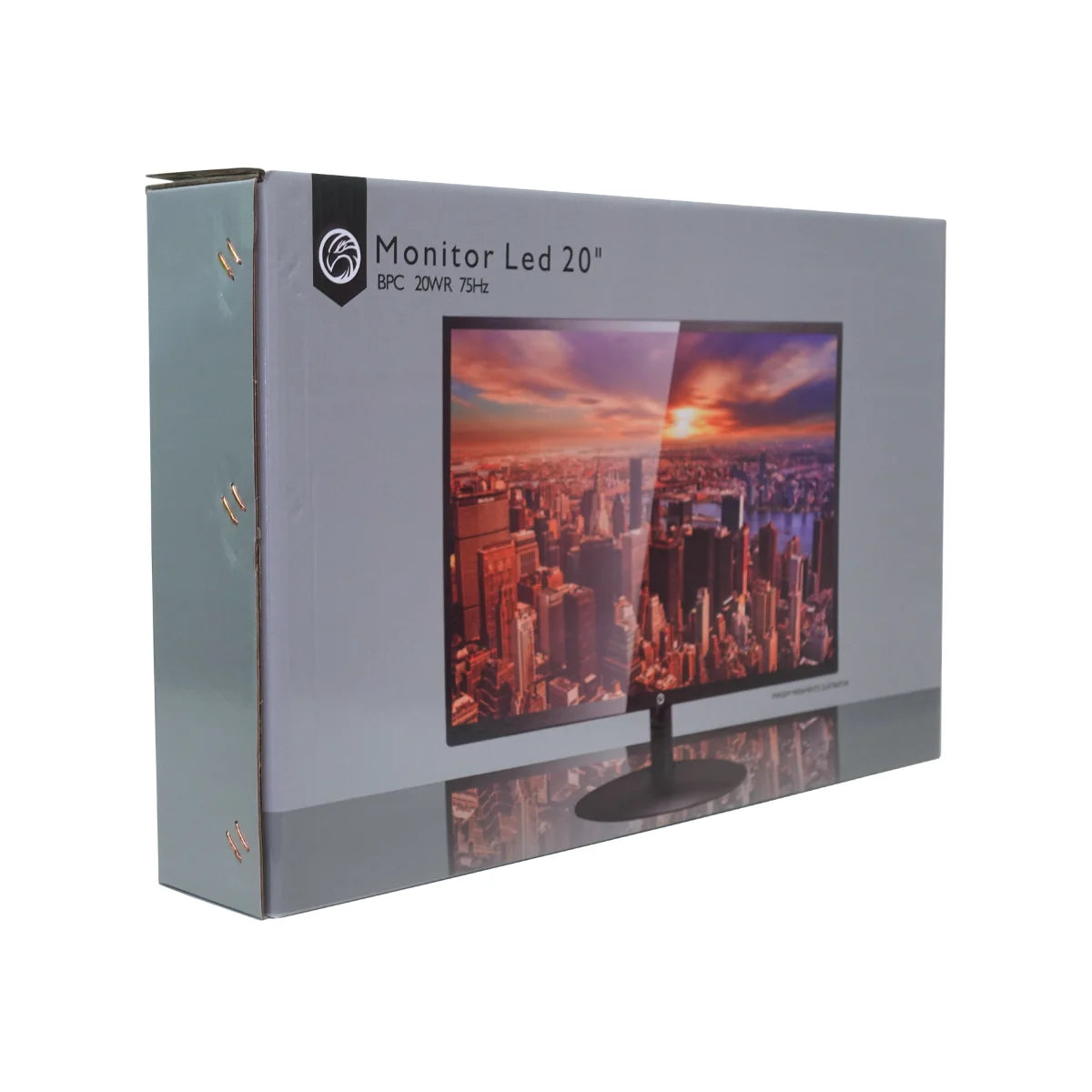 Monitor Led 20" Brazilpc 20wr Hdmi/vga/vesa Preto Bpc-20wr 75hz