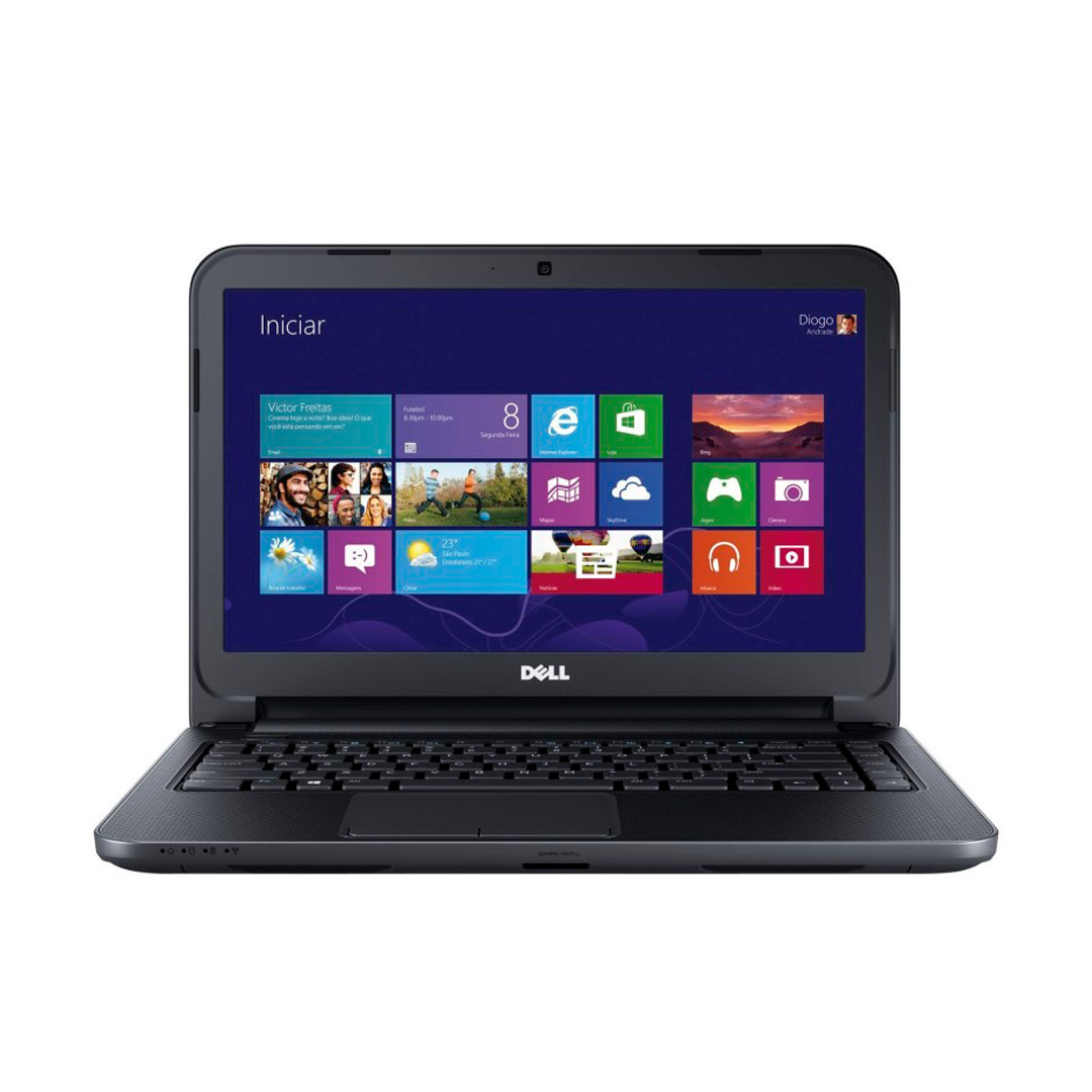 Notebook Dell Inspiron 3437| i5 4ª Geração | 8GB RAM | SSD 120GB | Windows 10 (Seminovo)