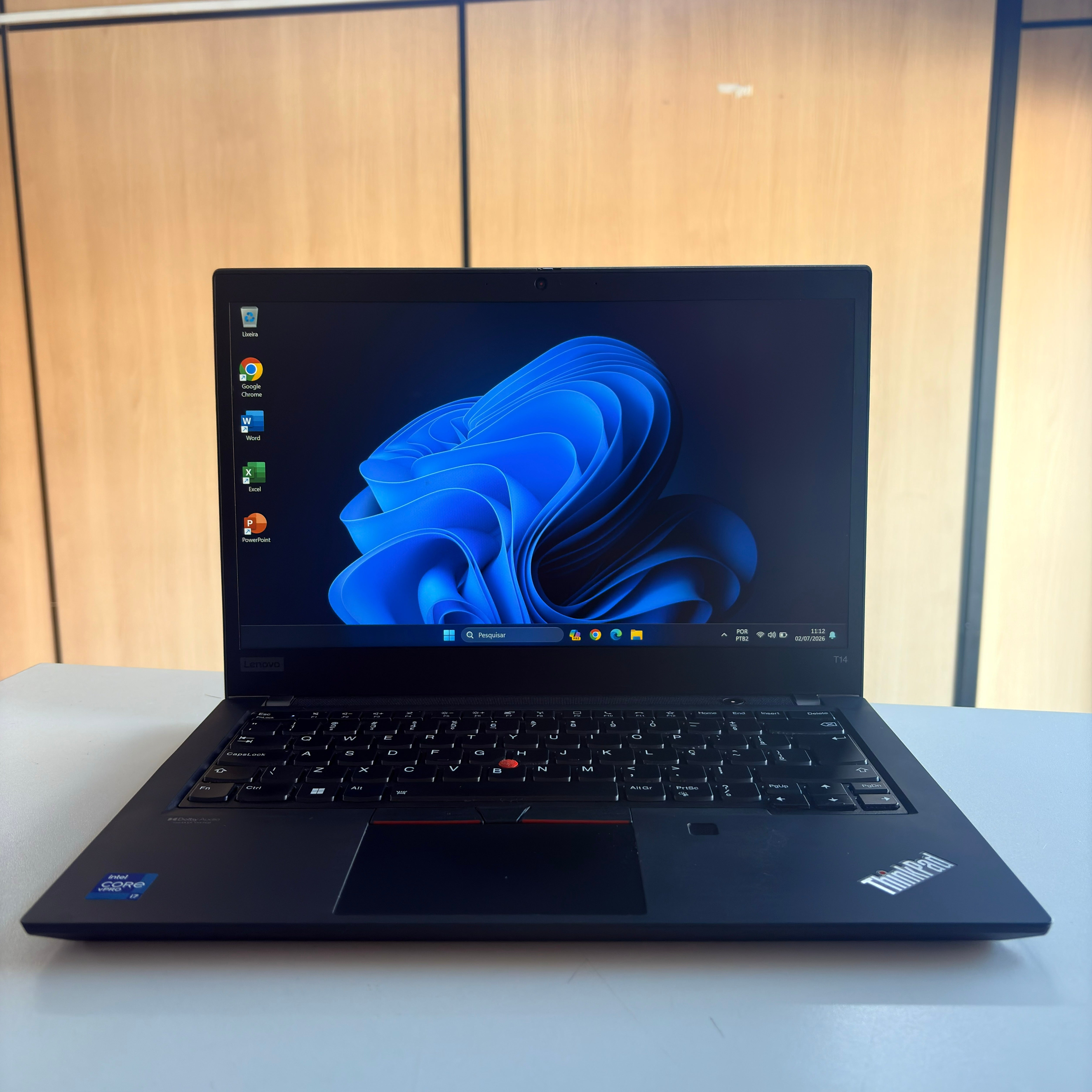 Notebook Lenovo ThinkPad T14 Gen 2 | i7 11ª Geração | 16GB RAM | SSD 256GB | Windows 11 (Seminovo)